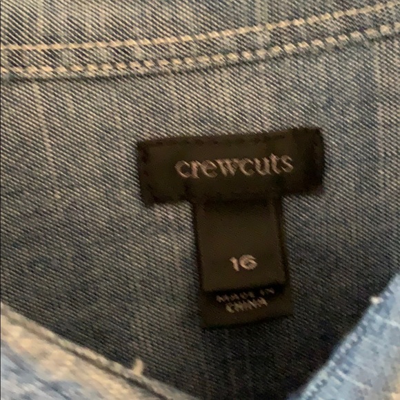 Boys Crew Cuts Dress Buttoned Down Shirt - Picture 3 of 5